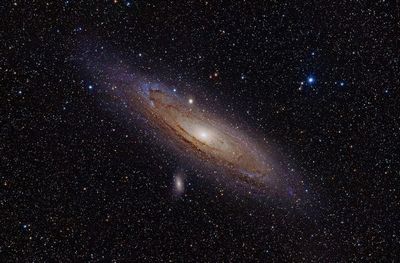 アンドロメダ銀河は猛スピードで地球に接近している