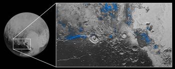 冥王星の内部の海