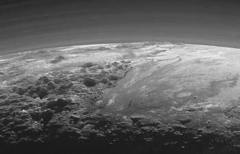 冥王星の山