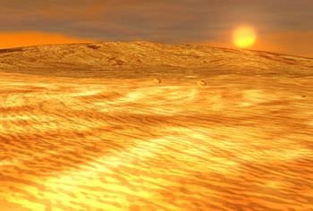 金星に降る硫酸の雨