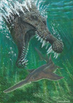スピノサウルスは何を食べていた？