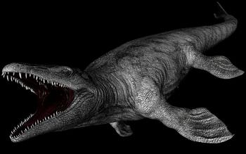 モササウルスの歯