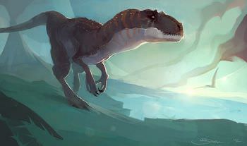 アロサウルス 走る速さ