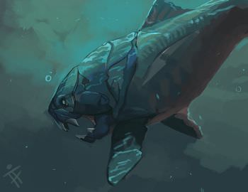 ダンクルオステウス 甲冑魚