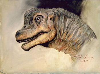 ブラキオサウルス 石