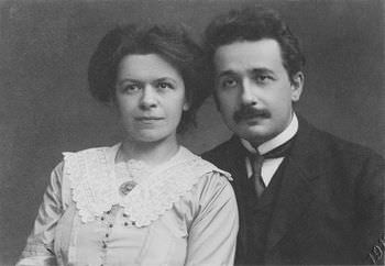 アインシュタインは妻と大学で出会った