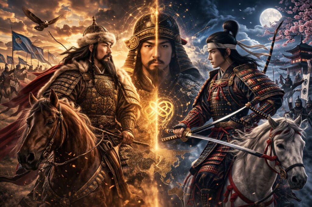 チンギスハンと源義経の同一人物説