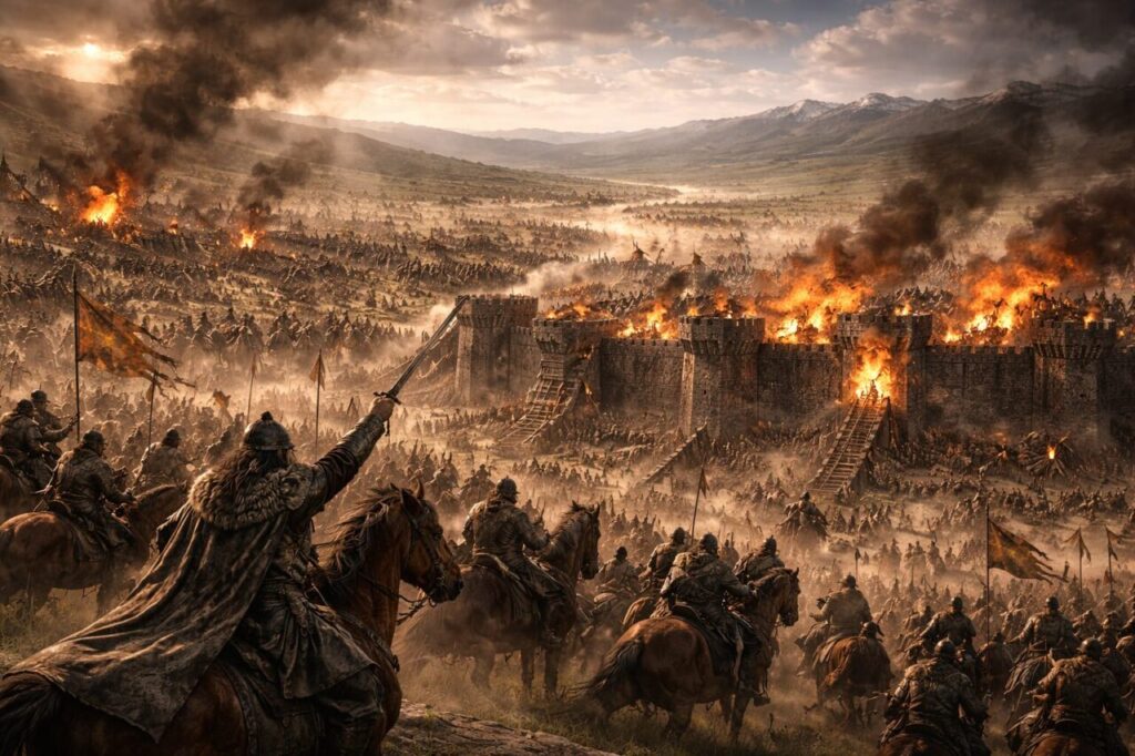 チンギスハンによる世界征服