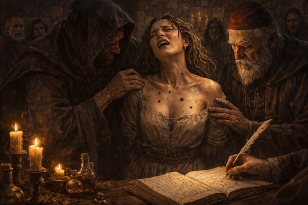 悪魔の印を調べる